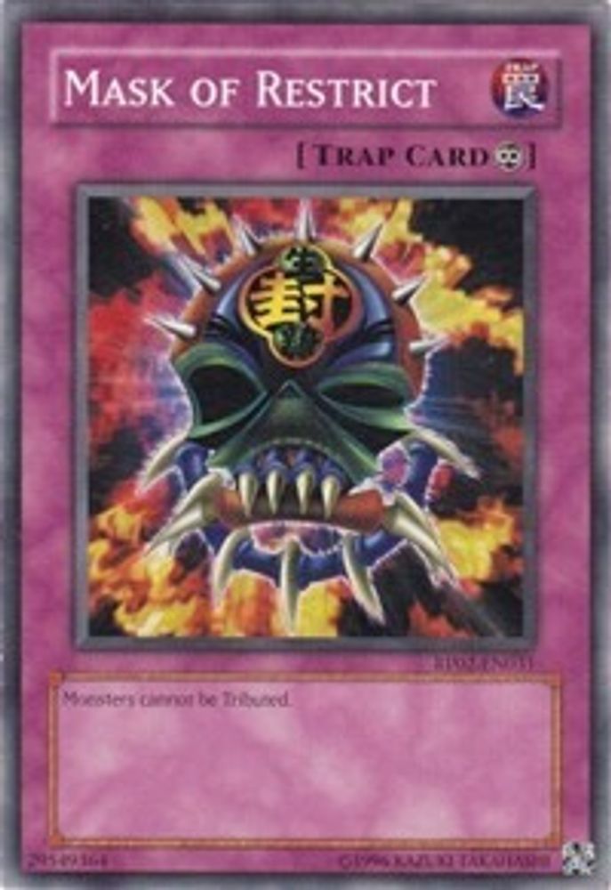 Mask of Restrict, Unlimited, front