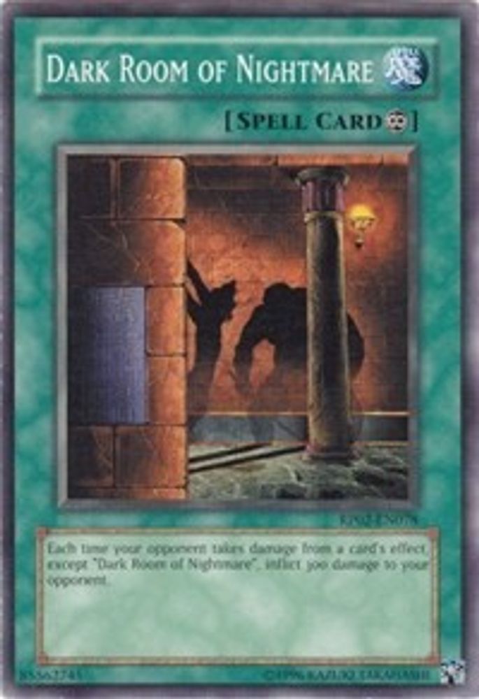 Dark Room of Nightmare, Unlimited, front