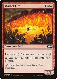 Wall of Fire, Magic 2015 (M15)
