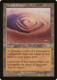Meteor Crater, Planeshift