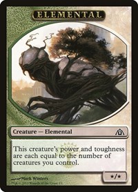 Elemental Token, Dragon's Maze