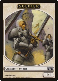 Soldier Token, Magic 2012 (M12)