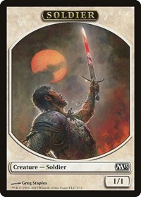 Soldier Token, Magic 2013 (M13)