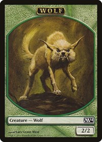 Wolf Token, Magic 2014 (M14)