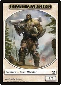 Giant Warrior Token, Modern Masters