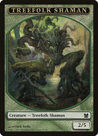 Treefolk Shaman Token, Modern Masters