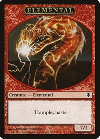 Elemental Token, Zendikar