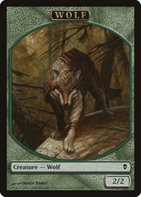 Wolf Token, Zendikar