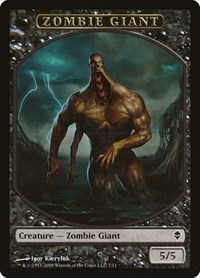 Zombie Giant Token, Zendikar