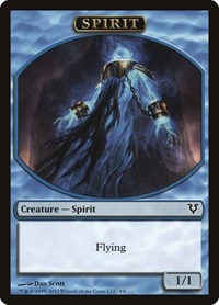 Spirit Token (4), Avacyn Restored
