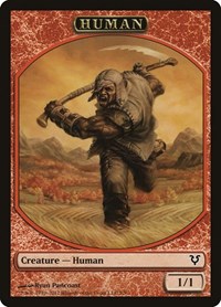 Human Token (7), Avacyn Restored