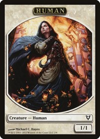 Human Token (2), Avacyn Restored