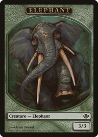 Elephant Token, Duel Decks: Garruk vs. Liliana