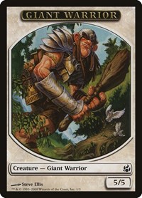 Giant Warrior Token, Morningtide