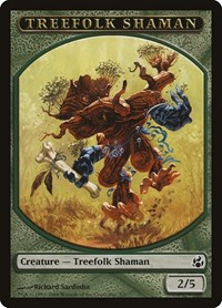 Treefolk Shaman Token, Morningtide