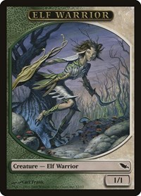 Elf Warrior Token (12), Shadowmoor