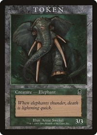 Elephant Token (ODY), Magic Player Rewards