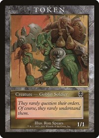 Goblin Soldier Token (APC), Magic Player Rewards