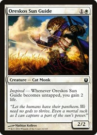 Oreskos Sun Guide, Born of the Gods