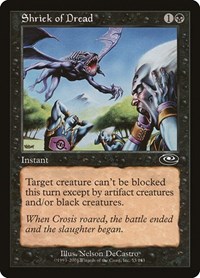 Shriek of Dread, Planeshift