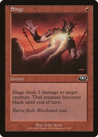 Singe, Planeshift