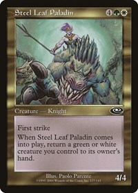 Steel Leaf Paladin, Planeshift
