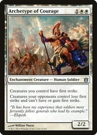 Archetype of Courage, Born of the Gods