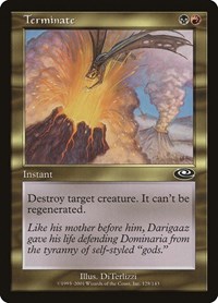 Terminate, Planeshift