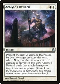 Acolyte's Reward, Born of the Gods