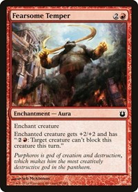 Fearsome Temper, Born of the Gods