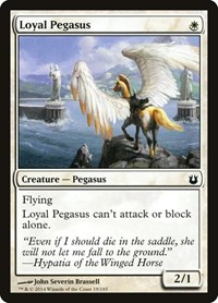 Loyal Pegasus, Born of the Gods
