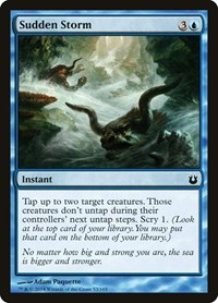 Sudden Storm, Born of the Gods