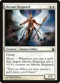 Akroan Skyguard, Born of the Gods