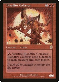 Bloodfire Colossus, Apocalypse