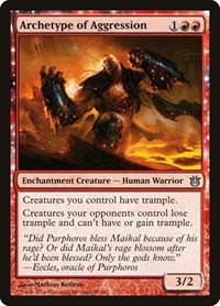 Archetype of Aggression, Born of the Gods