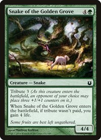 Snake of the Golden Grove, Born of the Gods