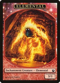 Elemental Token, Born of the Gods