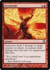 Incinerate, Duels of the Planeswalkers
