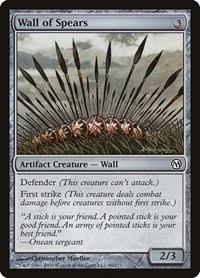 Wall of Spears, Duels of the Planeswalkers