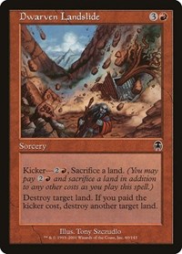 Dwarven Landslide, Apocalypse