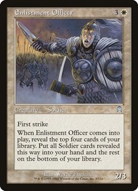Enlistment Officer, Apocalypse