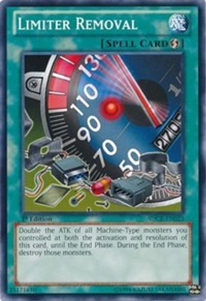 Limiter Removal, 1st-edition, front