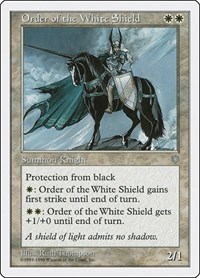 Order of the White Shield, Anthologies
