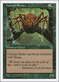 Canopy Spider, Anthologies
