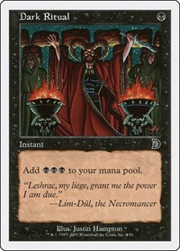Dark Ritual, Deckmasters Garfield vs Finkel