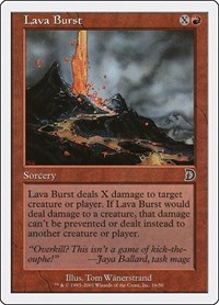 Lava Burst, Deckmasters Garfield vs Finkel