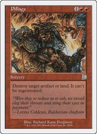Pillage, Deckmasters Garfield vs Finkel