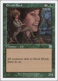Elvish Bard, Deckmasters Garfield vs Finkel