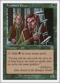 Fyndhorn Elves, Deckmasters Garfield vs Finkel