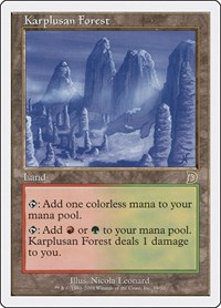 Karplusan Forest, Deckmasters Garfield vs Finkel